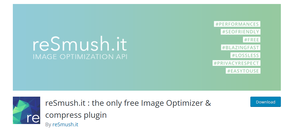 reSmush is great for improving SEO in WordPress