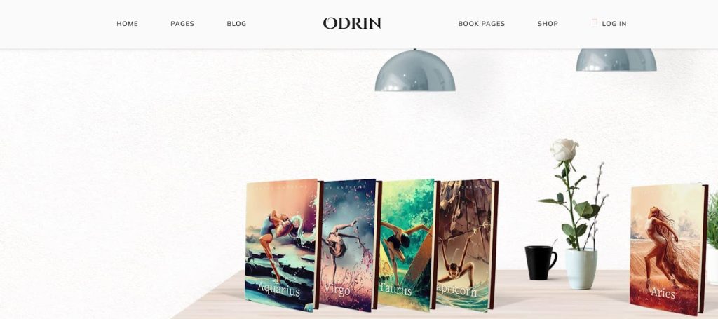 Odrin WordPress Theme for eBooks