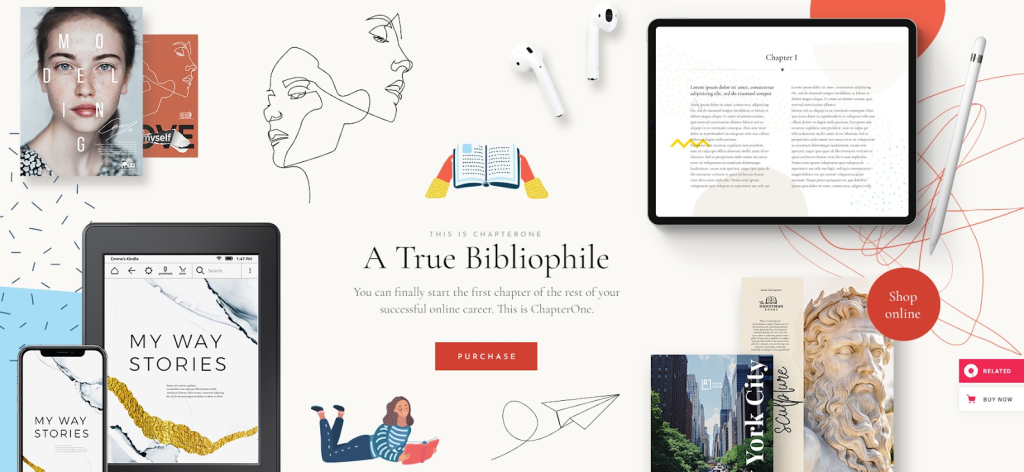 ChapterOne for eBooks and WordPress Themes