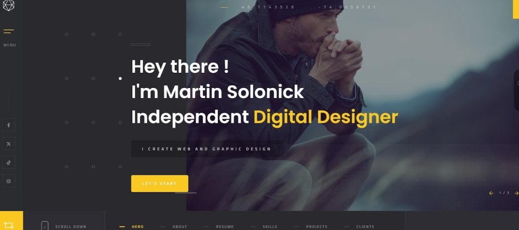 solonick Resume Theme