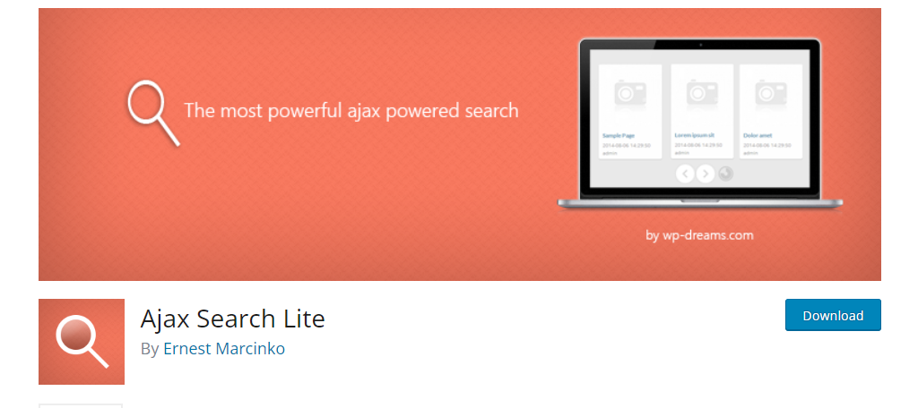 Ajax Search Lite