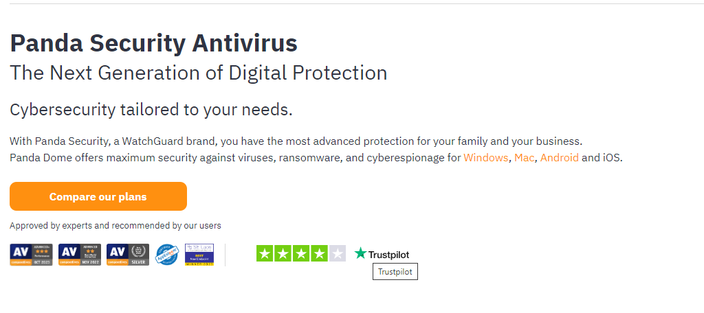 Panda Security Antivirus is one of the best security suites available