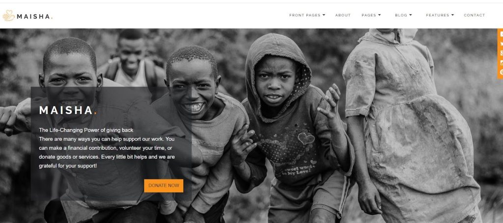 maisha theme for wordpress