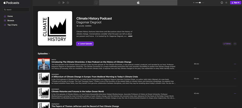 Climate History Podcast