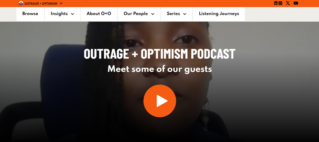 Outrage and Optimism