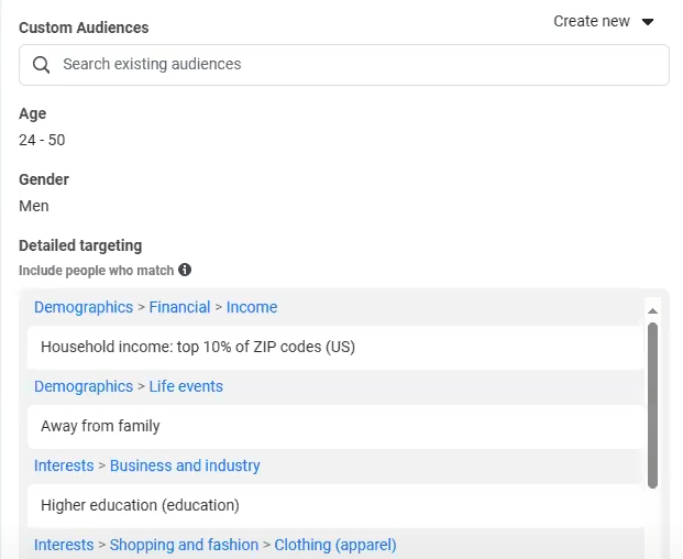 demographic targeting