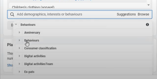 interest and behavior