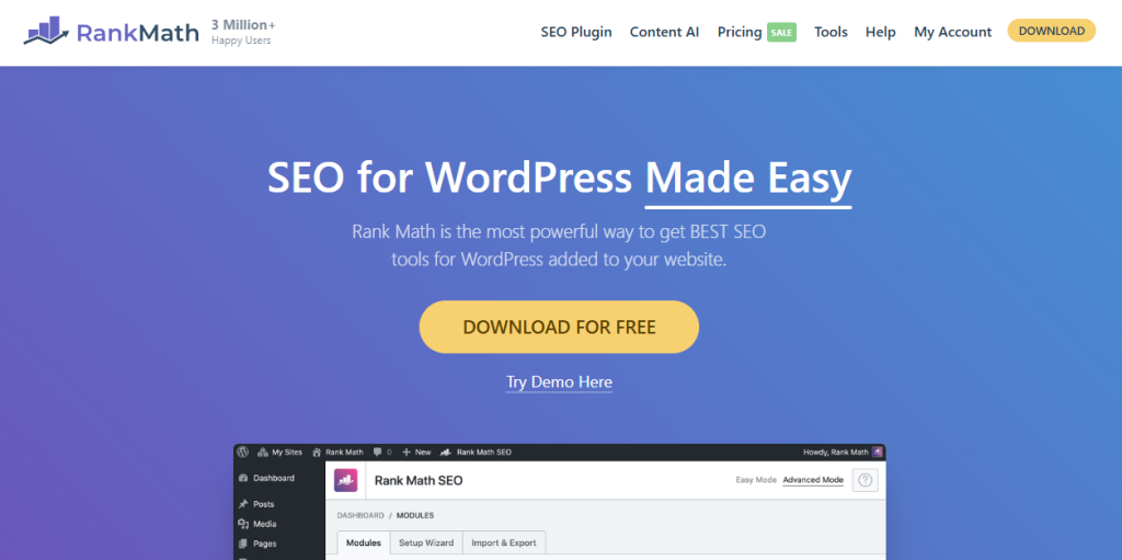 Use RankMath to boost your lead generation in WordPress