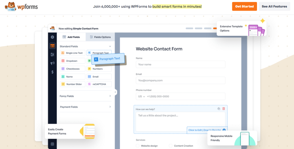 Use WP Forms to boost your lead generation in WordPress