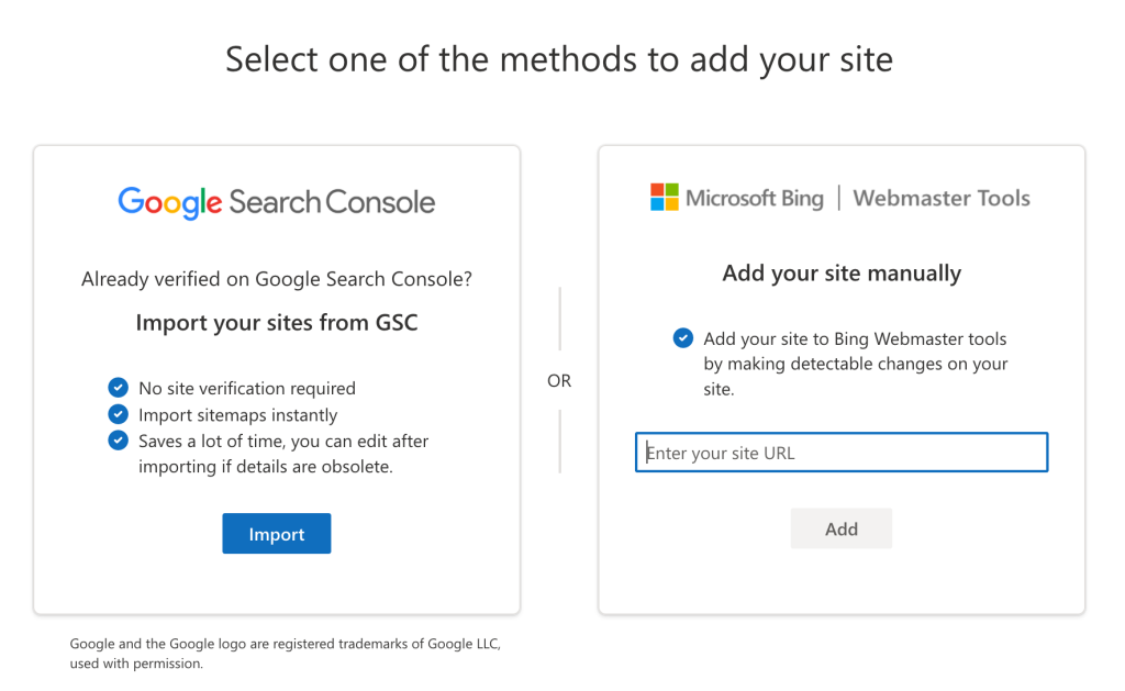 Verifying Your Site in Bing Webmaster