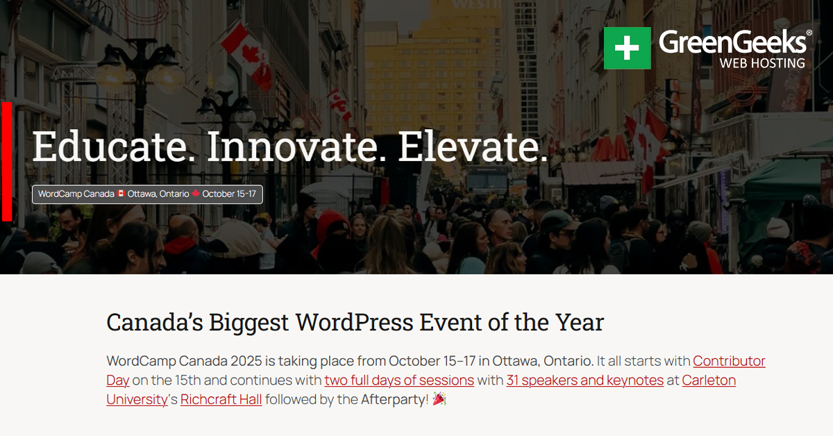 WordCamp Canada 2025 en Ottawa! WordCamp Canada 2025 en Ottawa!
