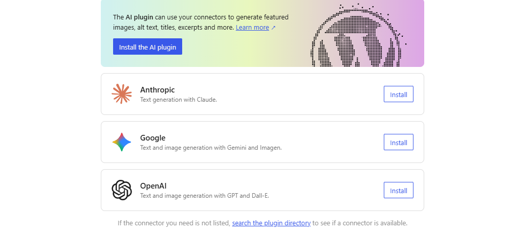 WordPress 7.0 AI Integration