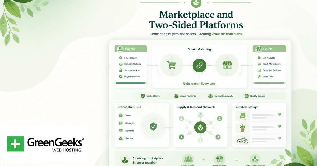 Marketplace website ideas connecting buyers and sellers online