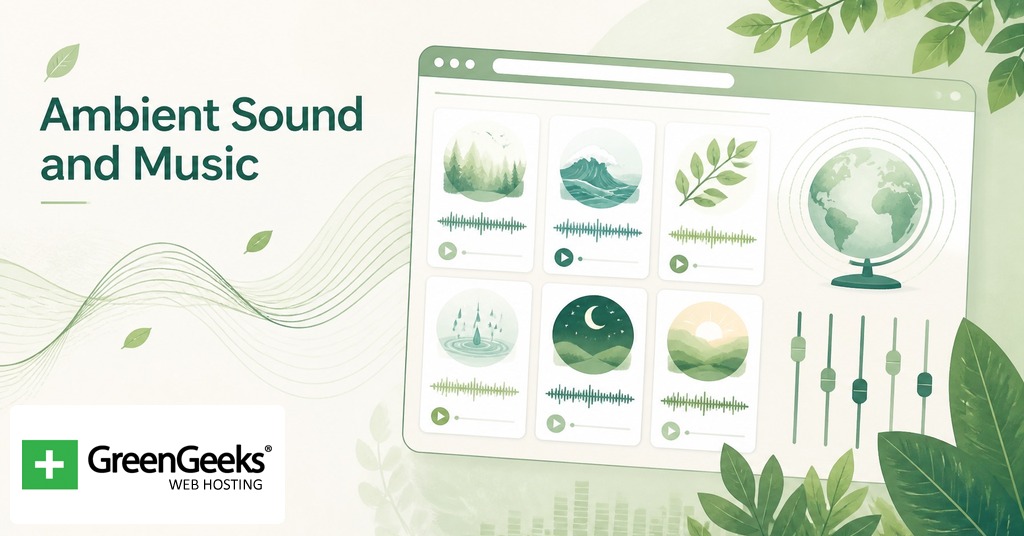Ambient sound and music websites for relaxing online