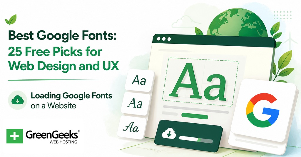 Loading Google Fonts on a website for performance and design