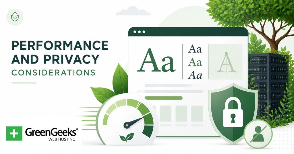 Google Fonts performance and privacy considerations for websites