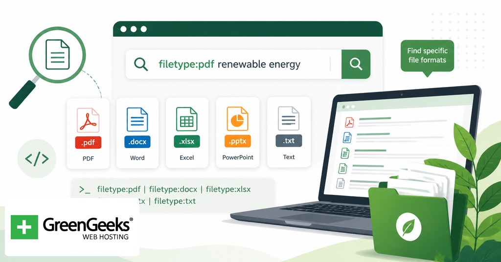 Filetype and extension Google search operators for finding documents