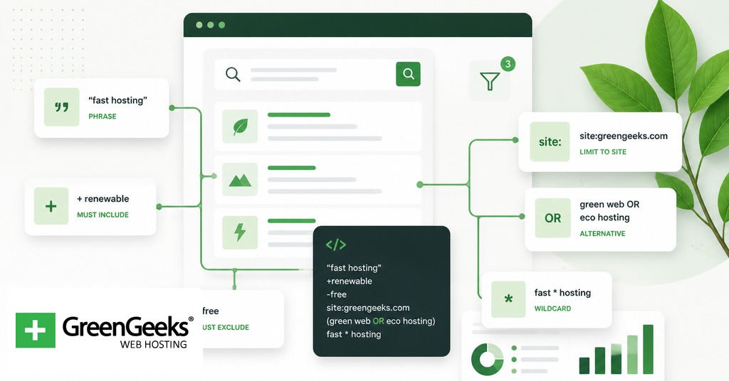 Google search operator combinations for research and site audits