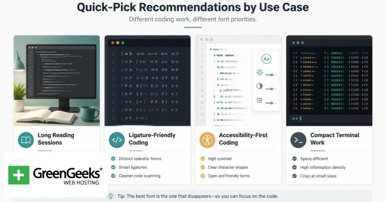 The 15 Best Coding Fonts to Reduce Eye Strain | GreenGeeks