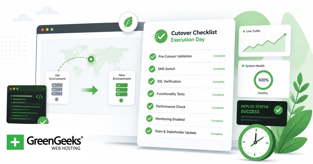Website migration cutover checklist for redirects DNS sitemap and launch verification