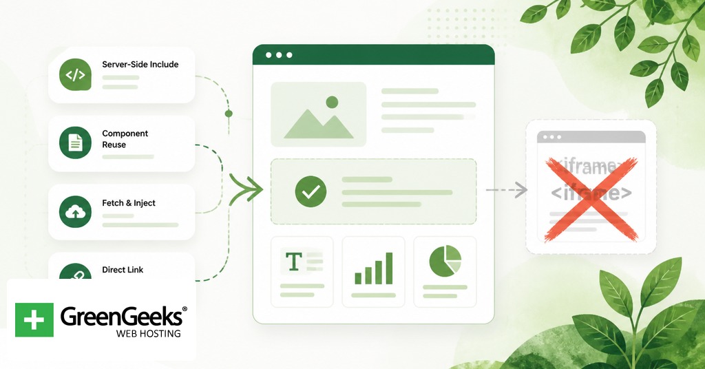 Alternatives to the iFrame Element for HTML iframe embeds