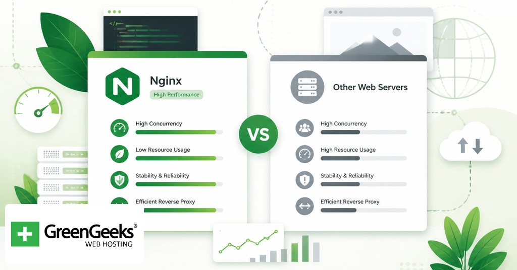 Comparison: Nginx vs Other Web Servers for Nginx web server, proxy, and load balancer