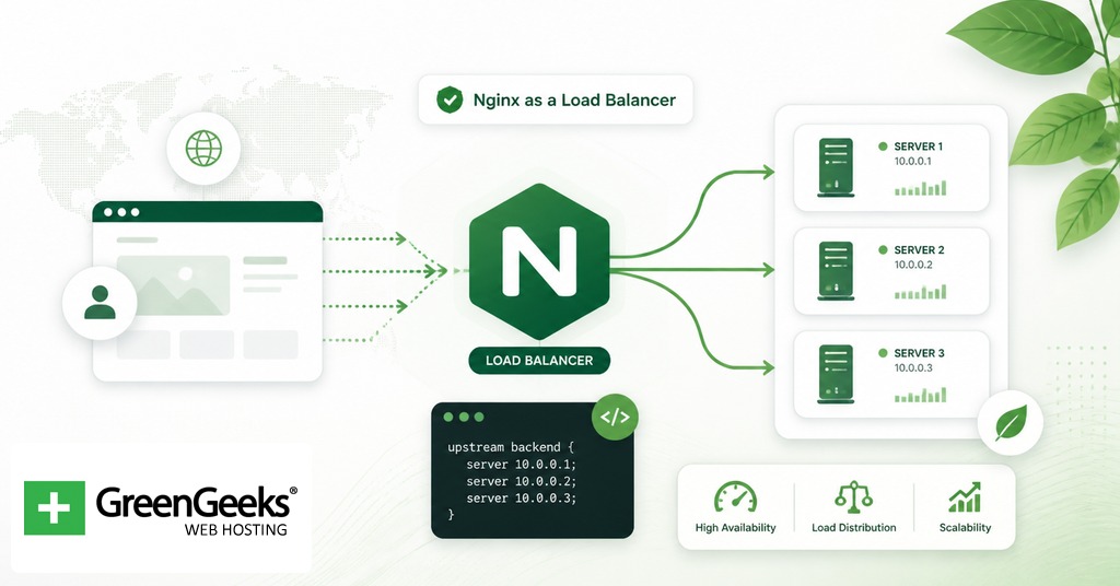 Nginx as a Load Balancer for Nginx web server, proxy, and load balancer