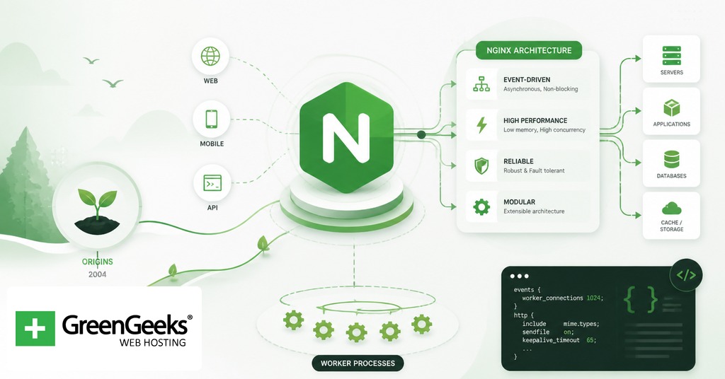 Origins and Architecture of Nginx for Nginx web server, proxy, and load balancer