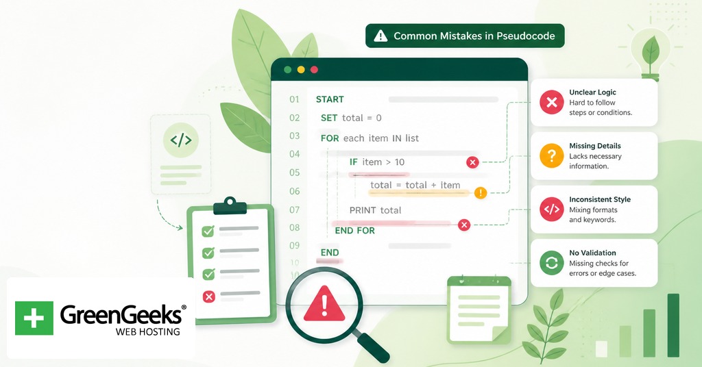 Common Mistakes in Pseudocode for pseudocode rules and algorithm examples