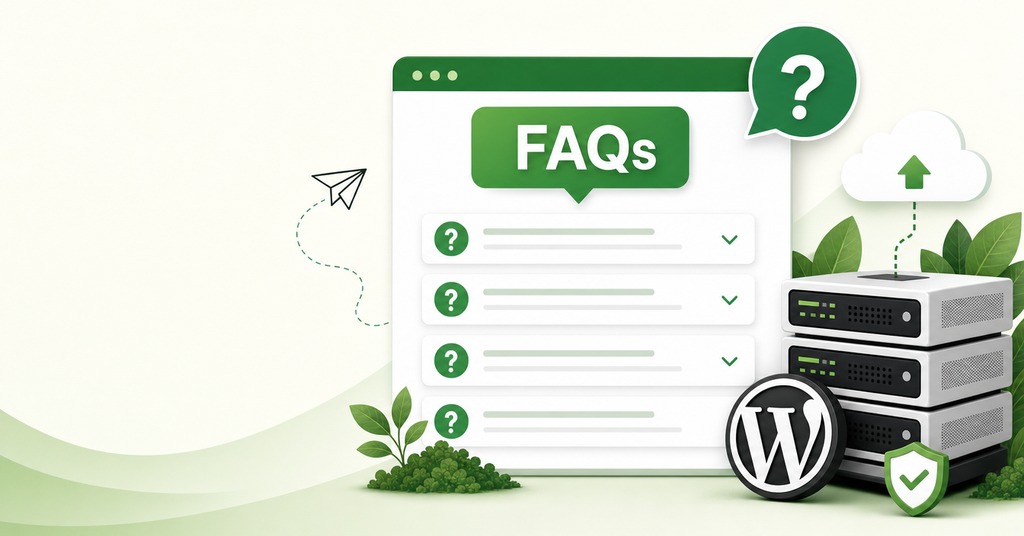 GreenGeeks illustration of frequently asked questions for what is an api & how ai tools use it to reach your site