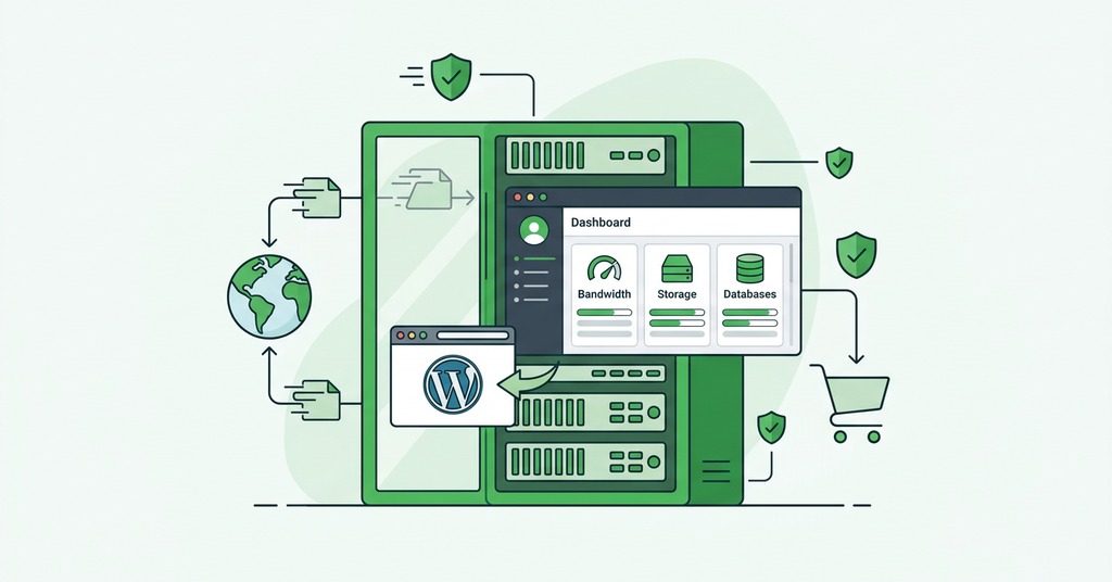 Illustration of what an honest unlimited plan looks like for cheap unlimited web hosting