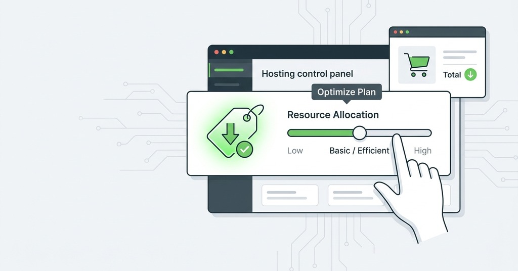 Illustration of how to pay less than the posted price for website hosting cost