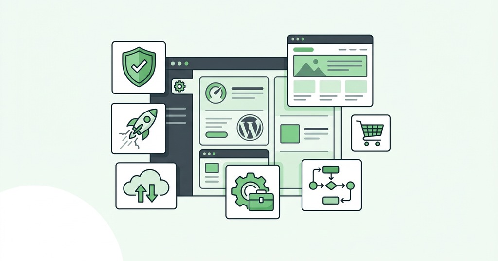 Illustration of what should be included at a fair price for website hosting cost