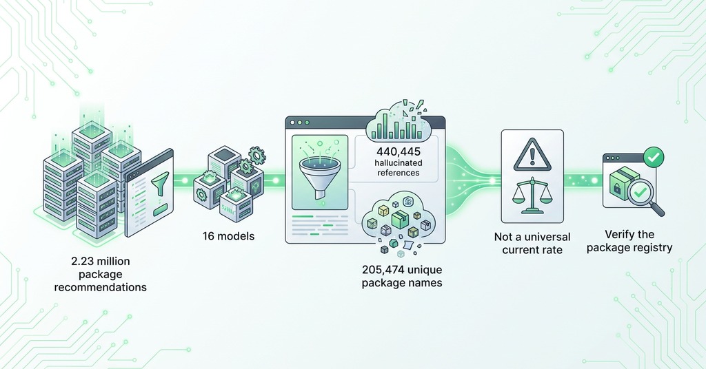 Illustration of security percentages need context for ai code security
