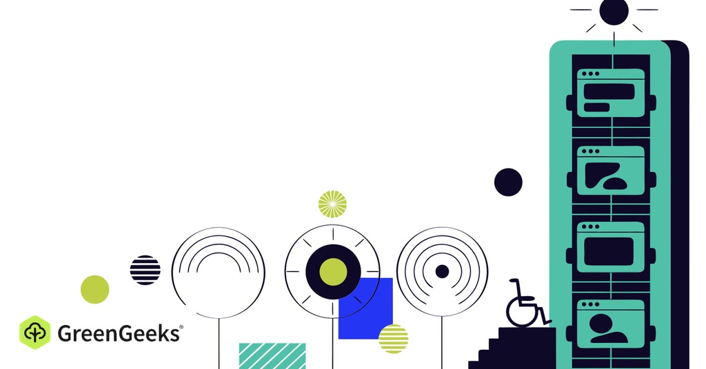 GreenGeeks editorial illustration for AI Website Builders Could Spread Accessibility Barriers Across the Web