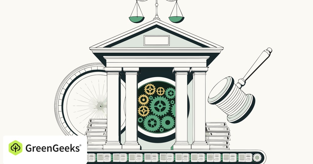 GreenGeeks editorial illustration for Google’s Control of Search and Advertising Creates Conflicts of Interest
