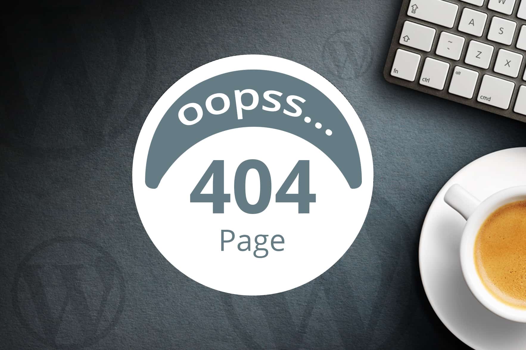 404 error page