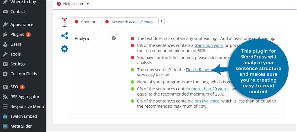 Flesch-Kincaid Reading Ease