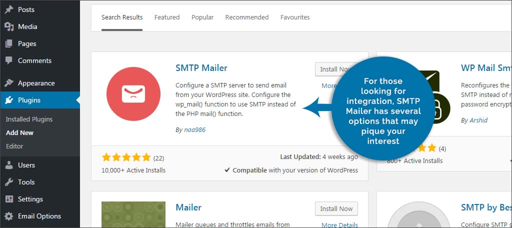 correo smtp