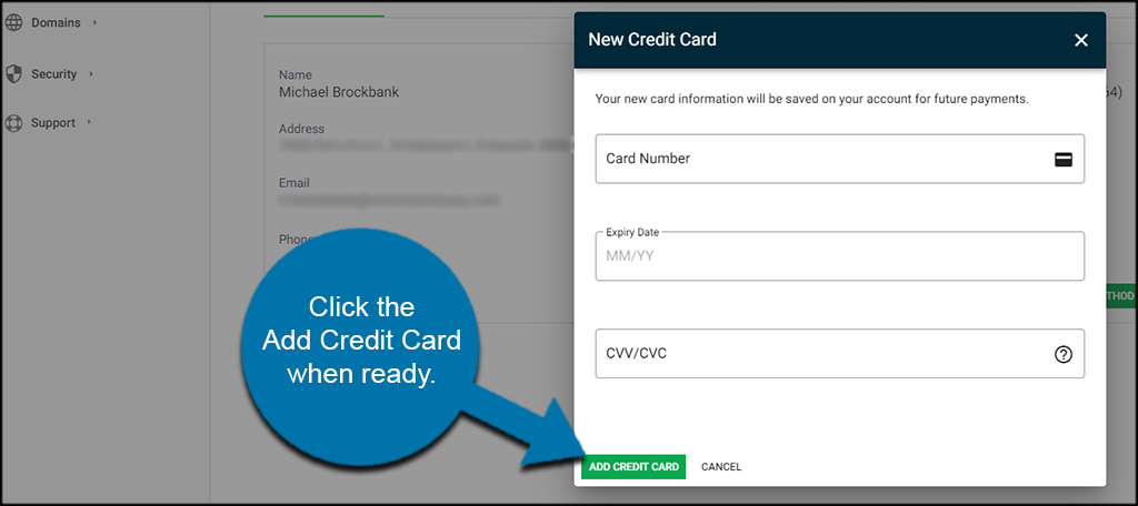 How To Change The Name On Your Credit Card