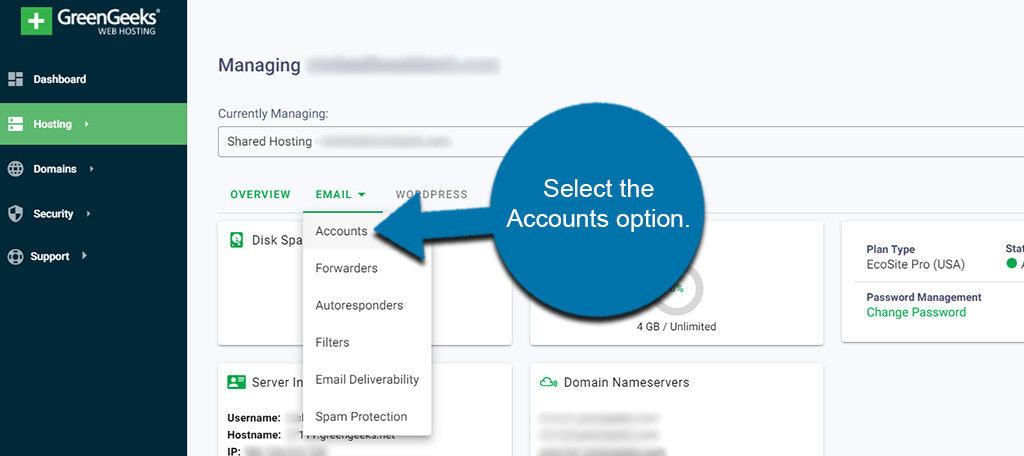 How to Set up Email Accounts in Microsoft Outlook - GreenGeeks