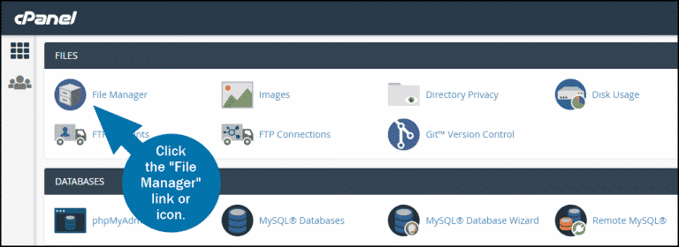 How to Upload a File Using the cPanel File Manager