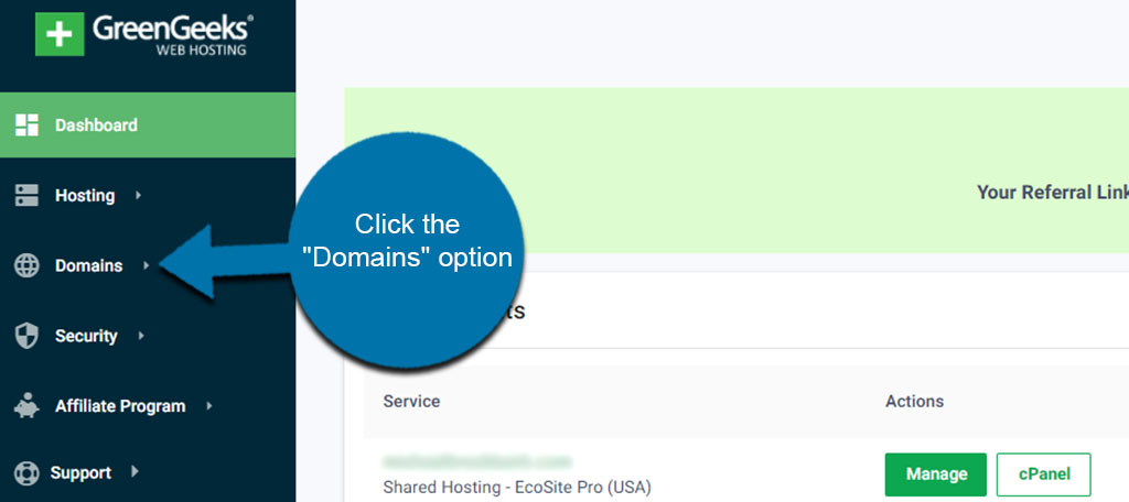 Domains Option