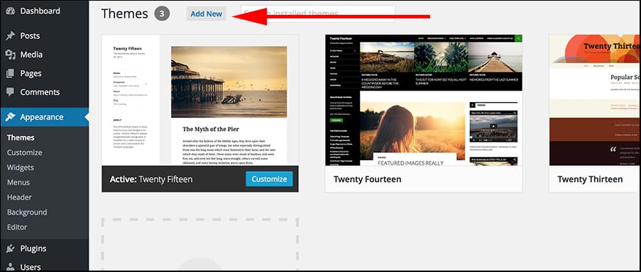 how to download and install wordpress theme