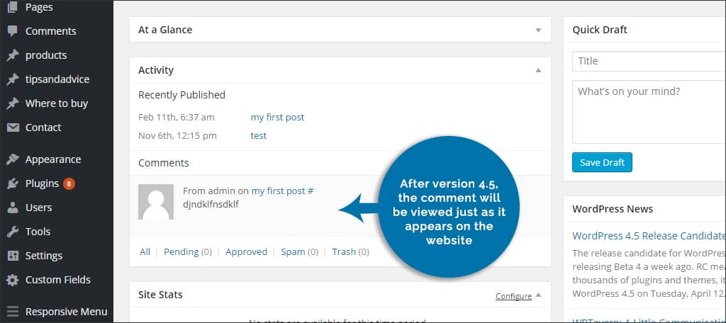 comment moderation