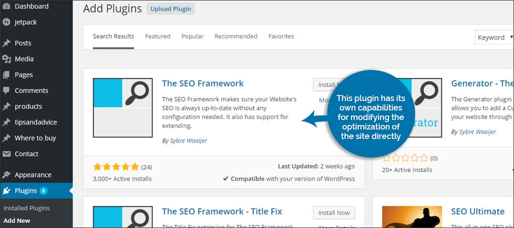 seo framework