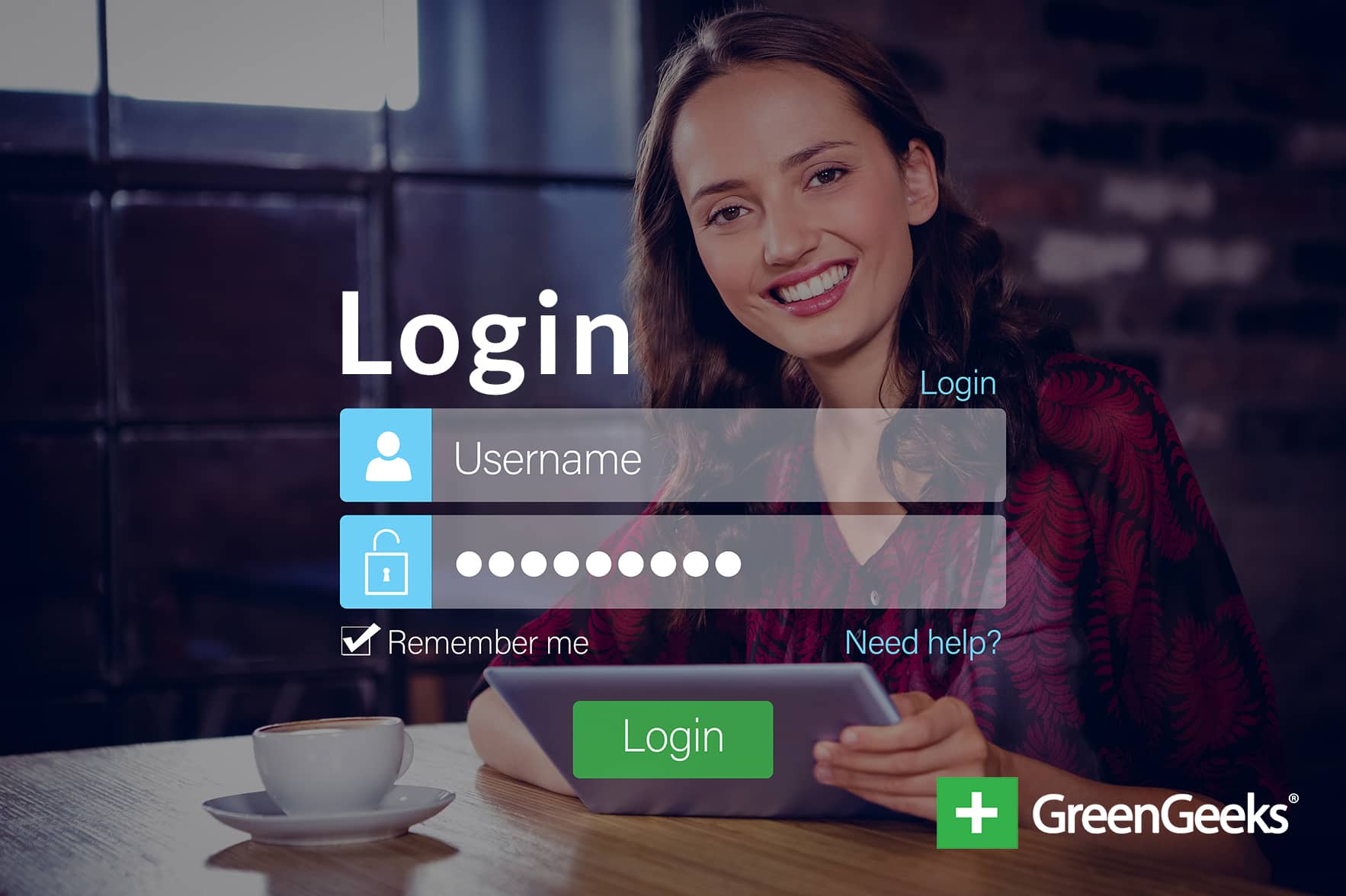 wordpress login page