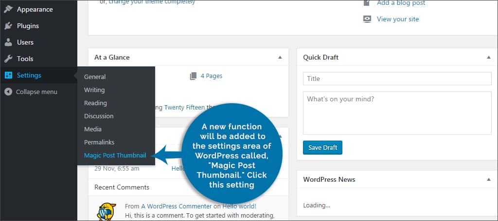 magic post thumbnail settings