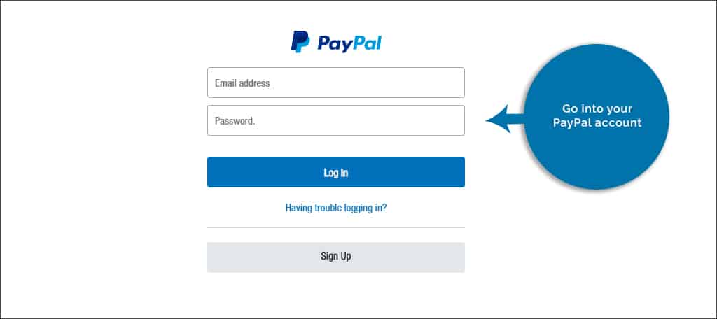 paypal account login