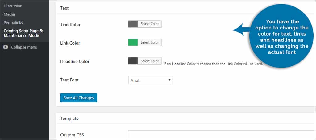 15 خطوات لتضع موقعك في وضع الصيانة داخل ووردبريس 12 customize